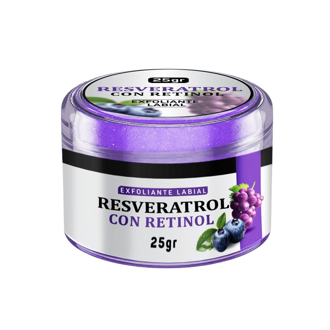 NUEVO SERUM RESVERATROL + EXFOLIANTE LABIAL